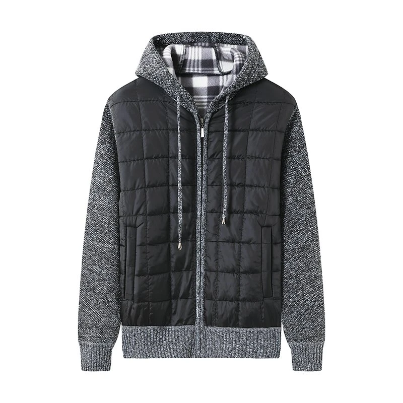 Hooded Cardigan With Pockets